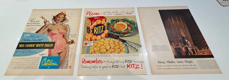 Vintage Pillsbury Advertising Lot – 1950s Magazine Ads - photo 2
