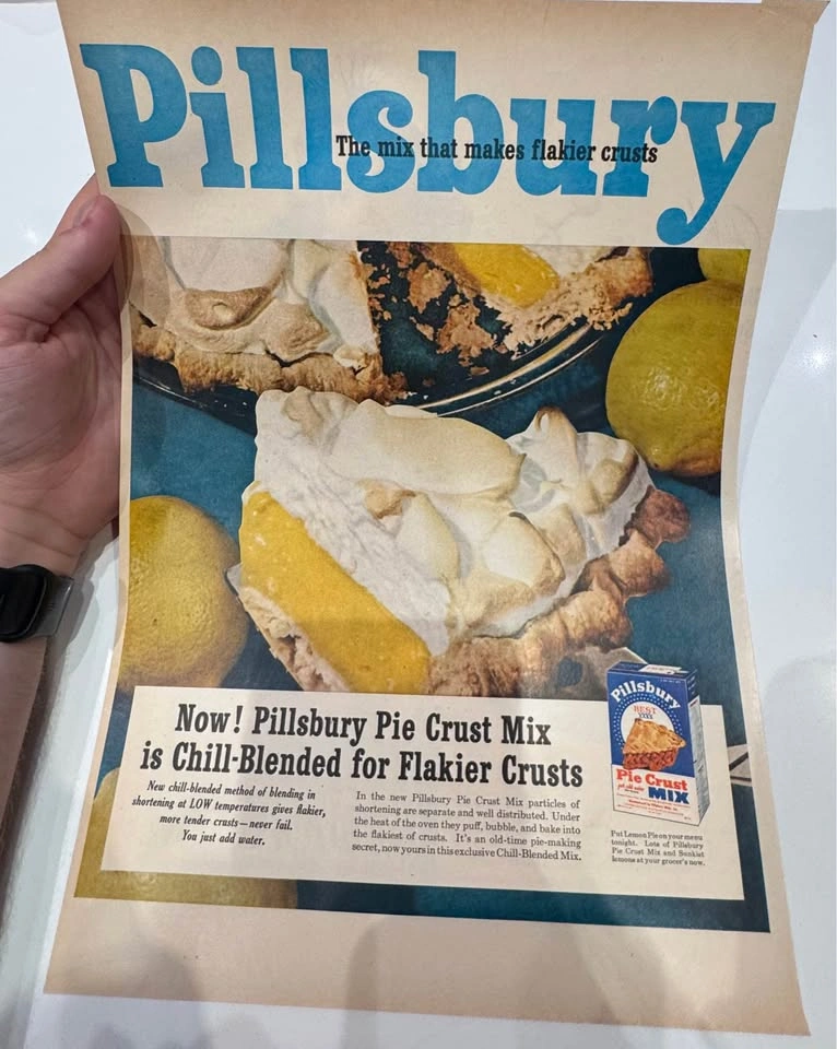 Vintage Pillsbury Advertising Lot – 1950s Magazine Ads - photo 3