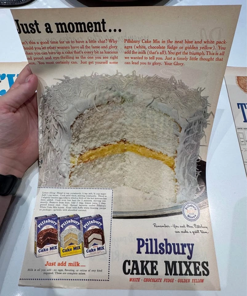 Vintage Pillsbury Advertising Lot – 1950s Magazine Ads - photo 4