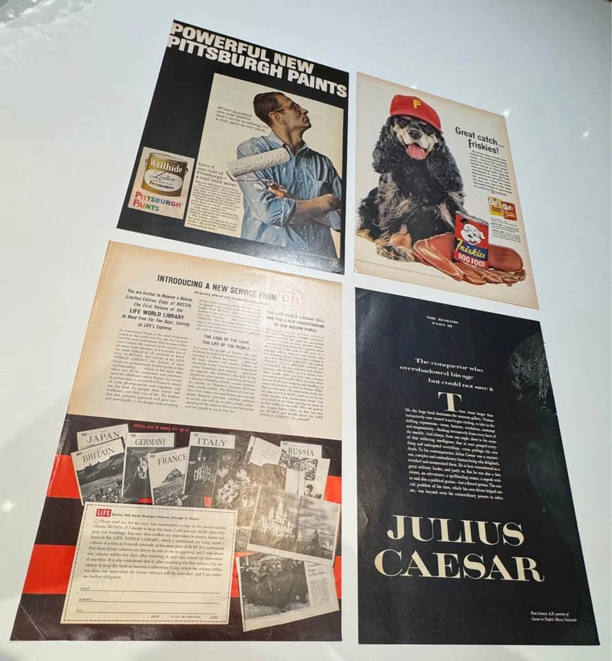 Vintage Soda & Beverage Advertising Lot (4 Original Ads) - photo 2