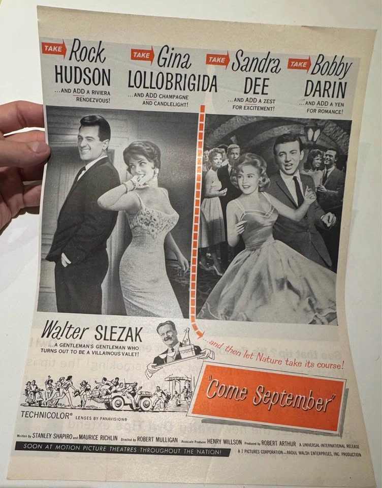 Vintage 1950s Hollywood Movie Advertisement Lot - photo 3