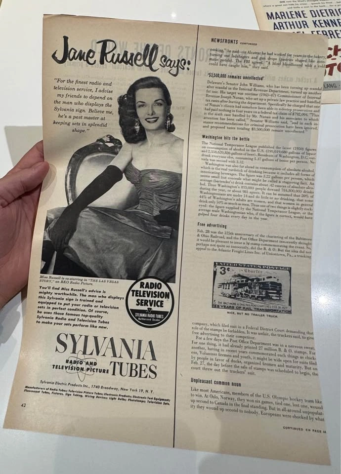 Vintage 1950s Hollywood Movie Advertisement Lot - photo 4