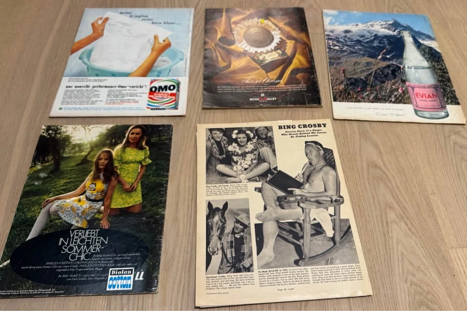 Vintage 1950s–1960s European Fashion & Celebrity Magazines - photo 2