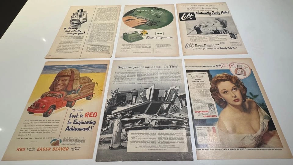 Vintage 1950s Magazine Advertisement Collection - photo 2