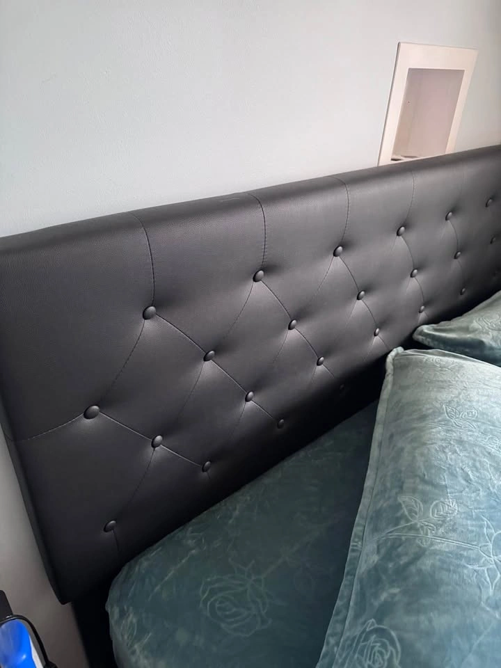 King size bed frame and mattress - photo 3