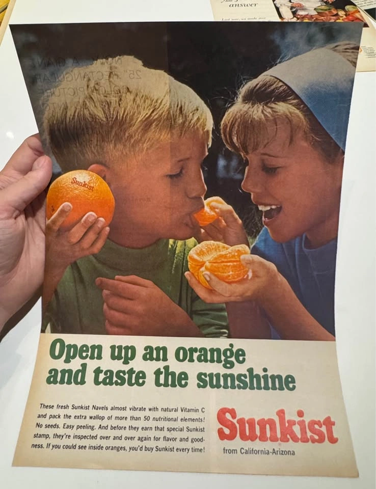 Vintage Food Advertising Lot - 6 Original Magazine Ads - photo 4