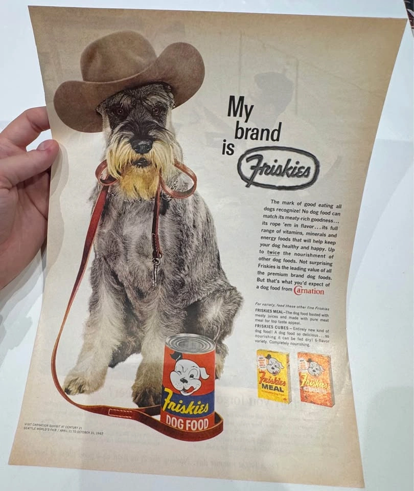 Vintage Dog Food Advertising Lot (4 Original Magazine Ads) - photo 2