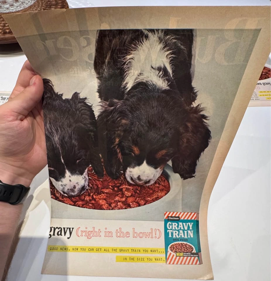 Vintage Dog Food Advertising Lot (4 Original Magazine Ads) - photo 4