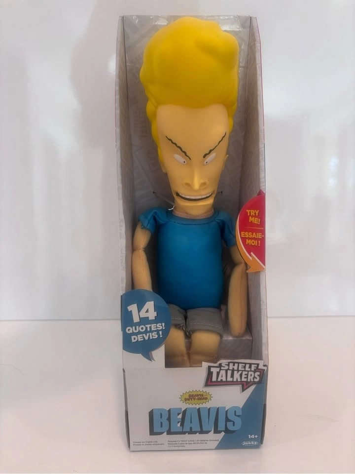 Beavis and butthead shelf talkers beavis figure tested and worki - photo 5