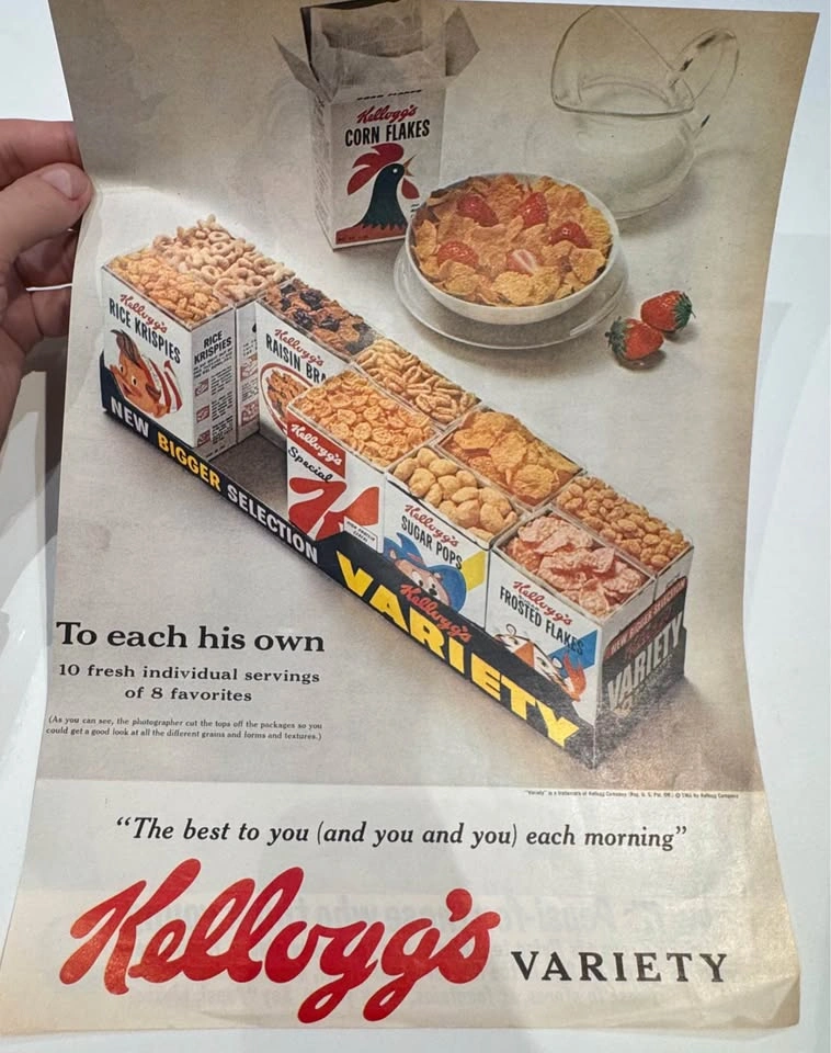 Vintage Kellogg’s Cereal Advertising Collection (7 Ads) - photo 3