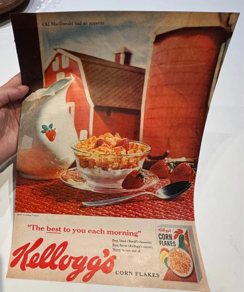 Vintage Kellogg’s Cereal Advertising Collection (7 Ads) - photo 5