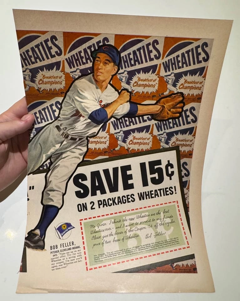 Vintage Wheaties & Chex Cereal Advertising Collection (3 Origina - photo 5