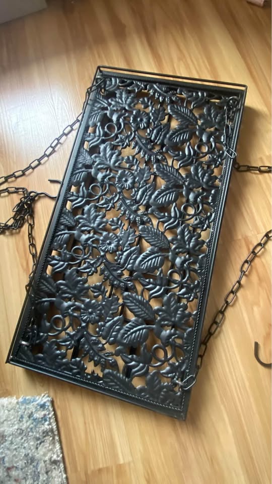 Hanging Iron 24 Wine Glass Rack Storage Stand Suspension - photo 5