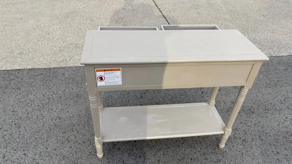 SAFAVIEH Samantha Console, Vintage Grey, New in Box image indicator(7)