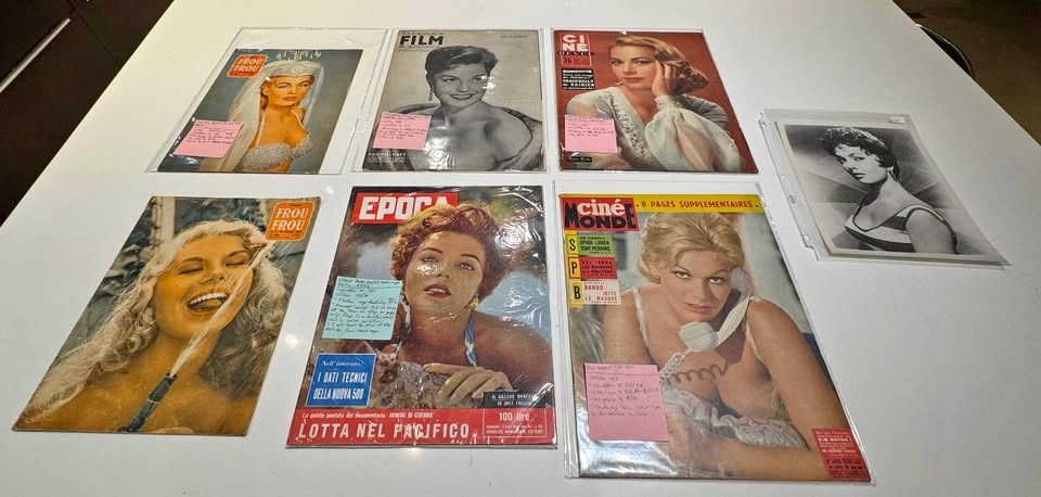 Vintage Hollywood & European Cinema Magazine Collection