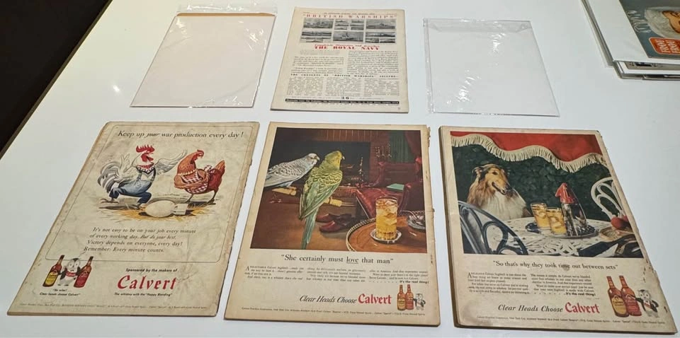 Vintage 1937–1946 Magazine & Theatre Memorabilia Lot - photo 2