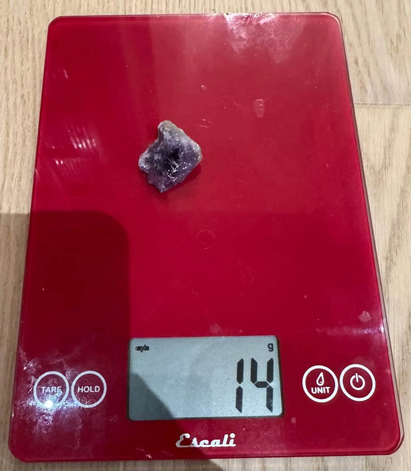 Natural Rough Amethyst Crystal Collection – 5 Pieces – 132g Tota - photo 4