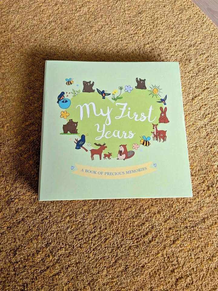 My first years, a book of precious memories