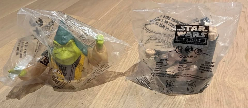 1999 Star Wars Episode I Boss Nass & Sebulba Sealed Promo