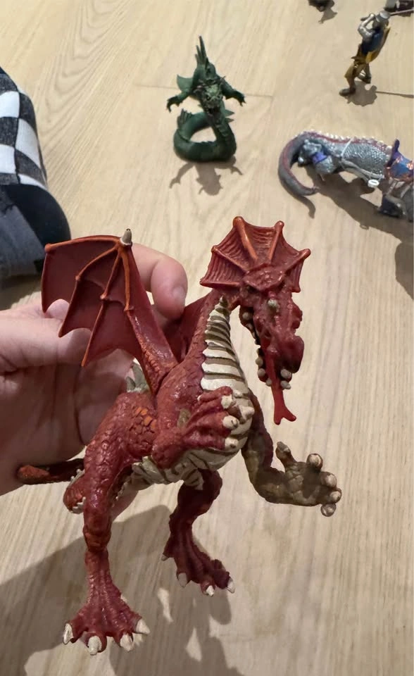 Retired Papo & Schleich Medieval Fantasy Figure Lot - photo 4