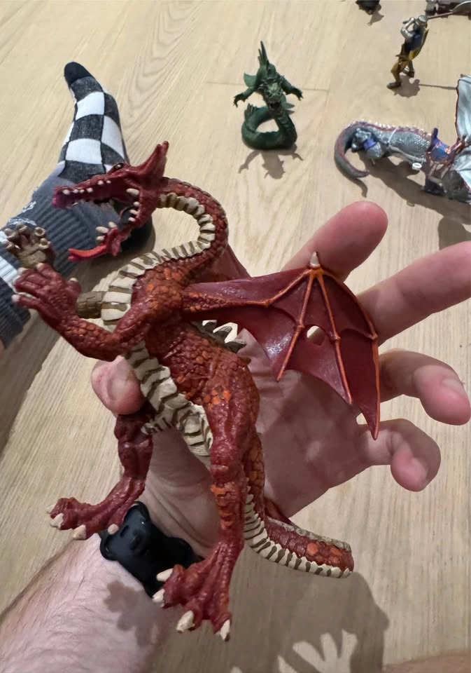Retired Papo & Schleich Medieval Fantasy Figure Lot - photo 5