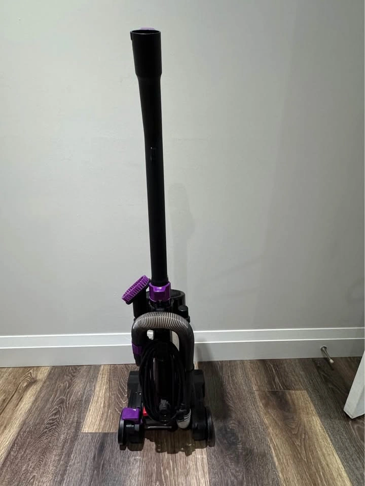 BISSELL PowerForce Compact Upright Vacuum – Black & Purple - photo 2