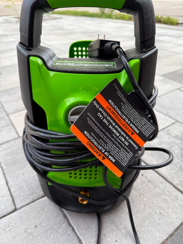 Greenworks 1600 PSI Electric Pressure Washer - photo 4