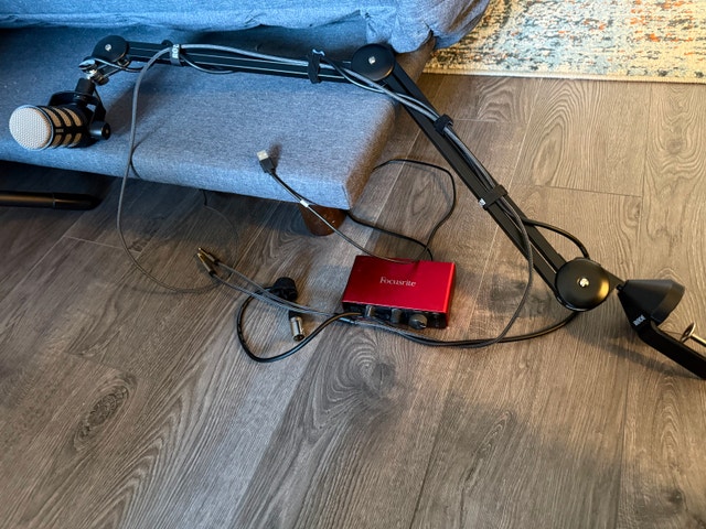 RØDE PSA1 + PodMic + Focusrite Scarlett Solo 3rd Gen - photo 2