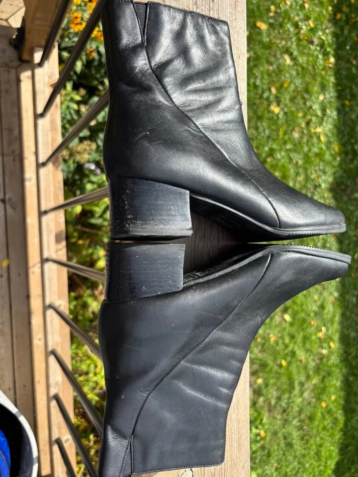 Naturalizer Gatineau Waterproof Leather Boots Size 9 - photo 4
