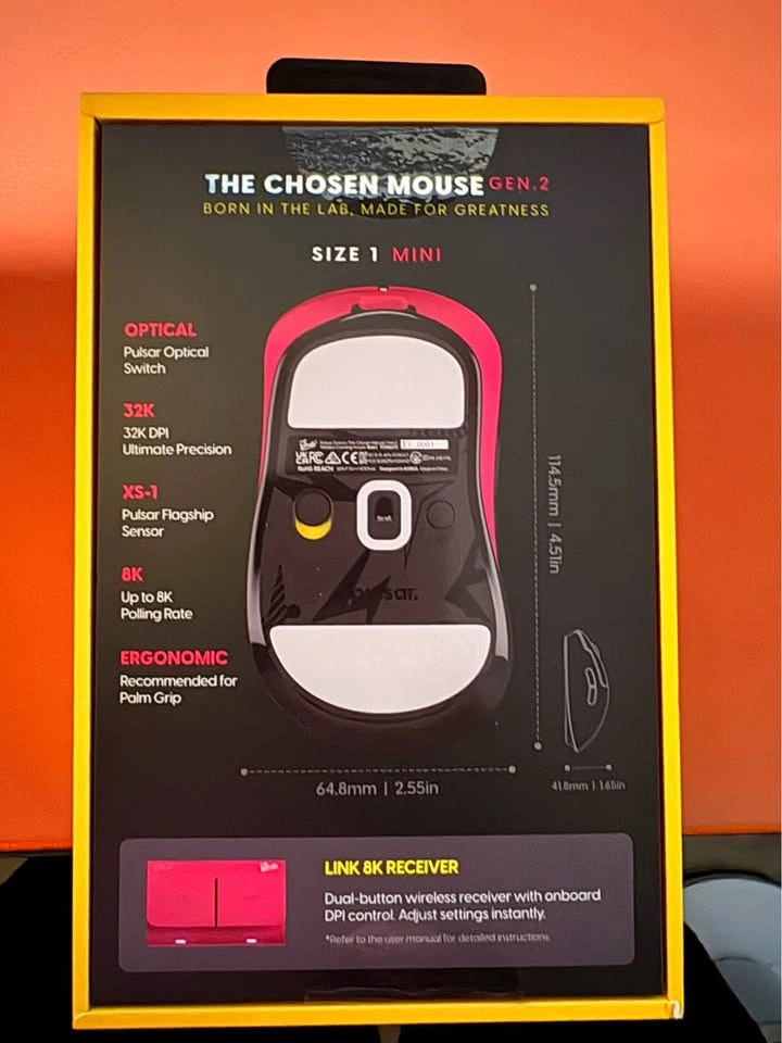 Pulsar Zywoo the chosen mouse gen.2 mini - photo 2