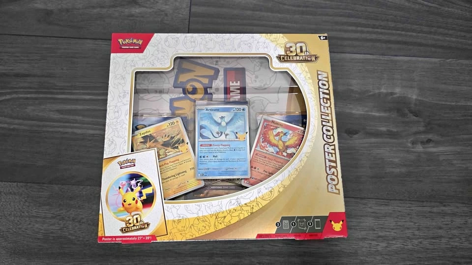 Pokemon TCG 30th Celebrations Poster Collection