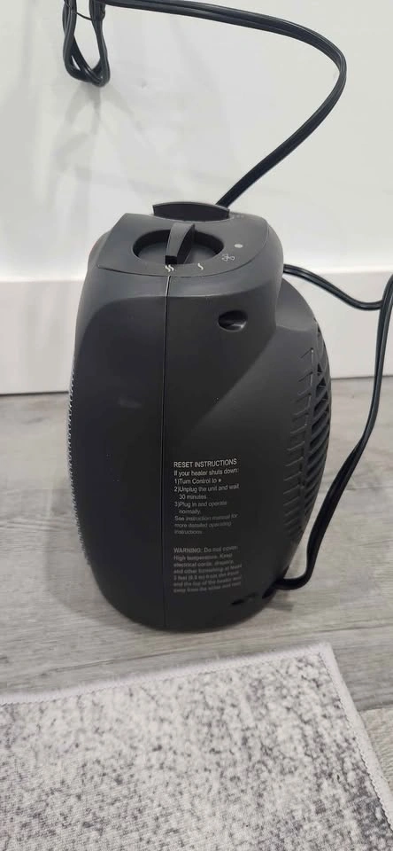 Amazon Basics 1500W Ceramic Space Heater - photo 4