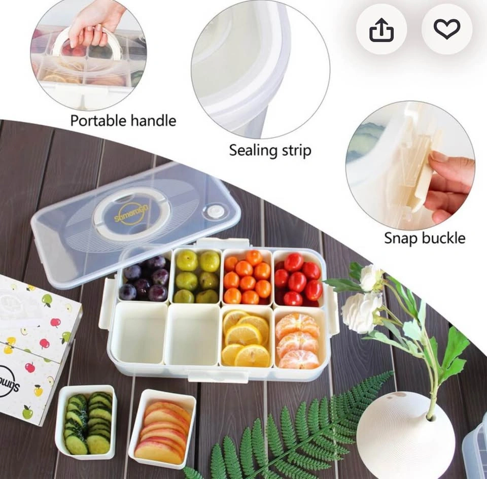 NEW SamoraGO Snack Box, 8 compartments - 2 available - photo 3