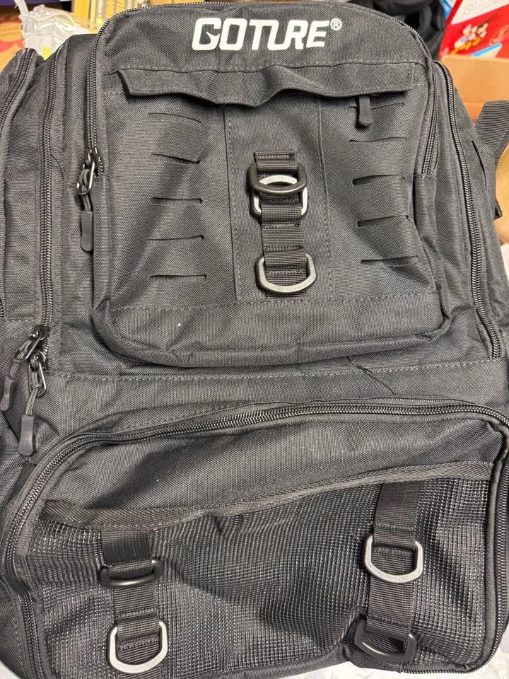 NEW Goture 45L Fishing Backpack 2 Tackle Bag with tackle boxes - photo 5