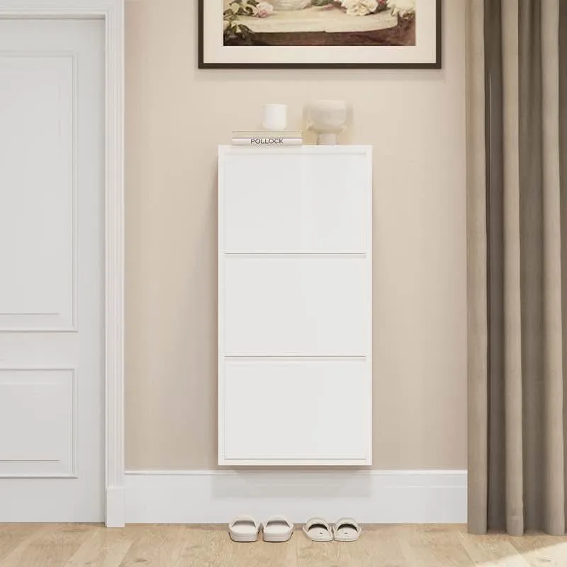 3-Tier Flip Down Shoe Storage Cabinet - New in Box image indicator(2)