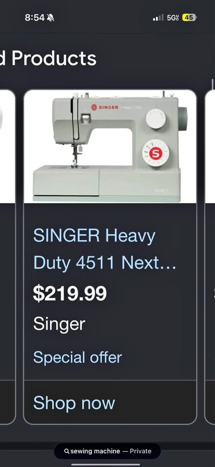Sewing machine