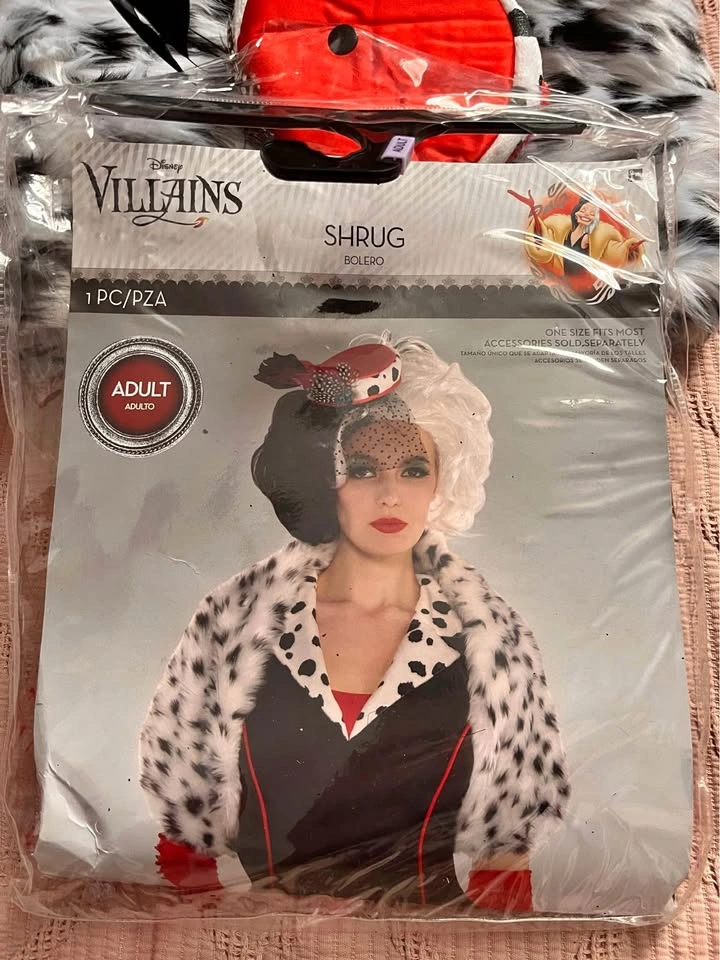Disney Villains Cruella Costume - 2 Pieces