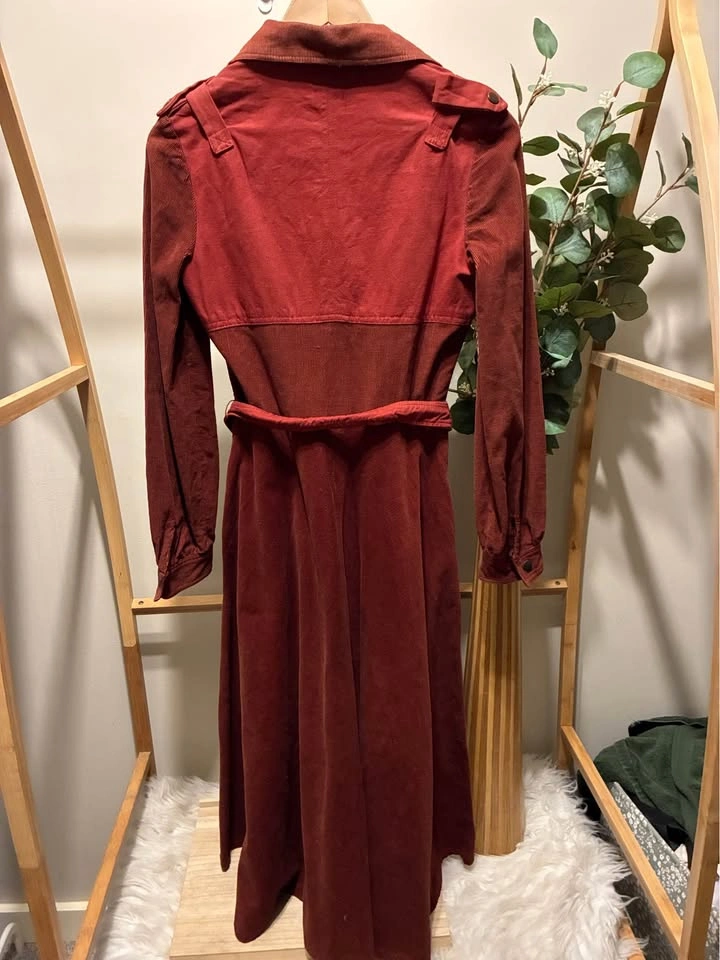 Vintage Wallis 70’s 100% Cotton Dress size 10 - photo 4