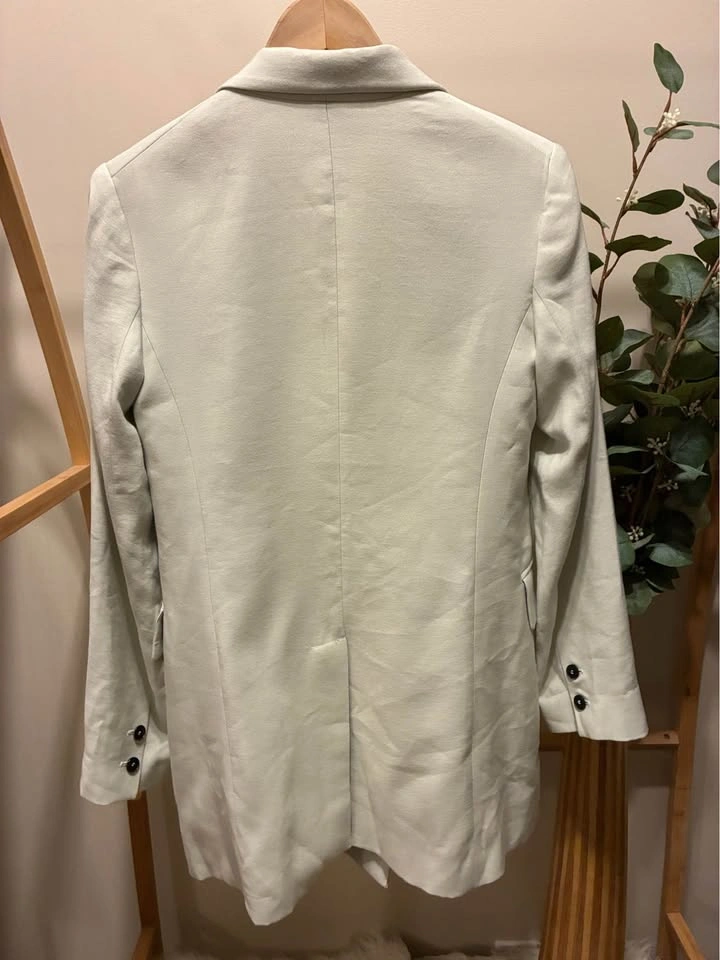 MNG Oversized Light Green Blazer size XS - photo 4