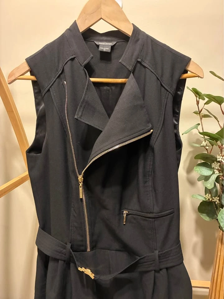 Marciano Black Jumpsuit size 10 - photo 3