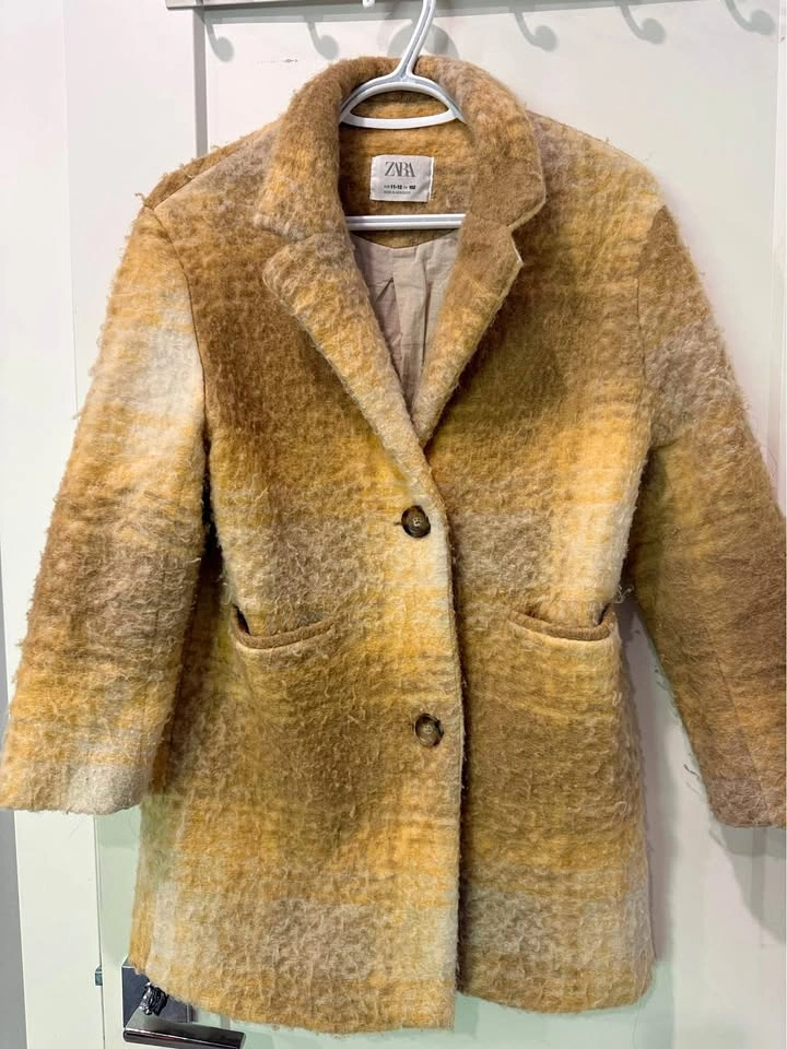 ZARA Kids Wool Blend Coat girls