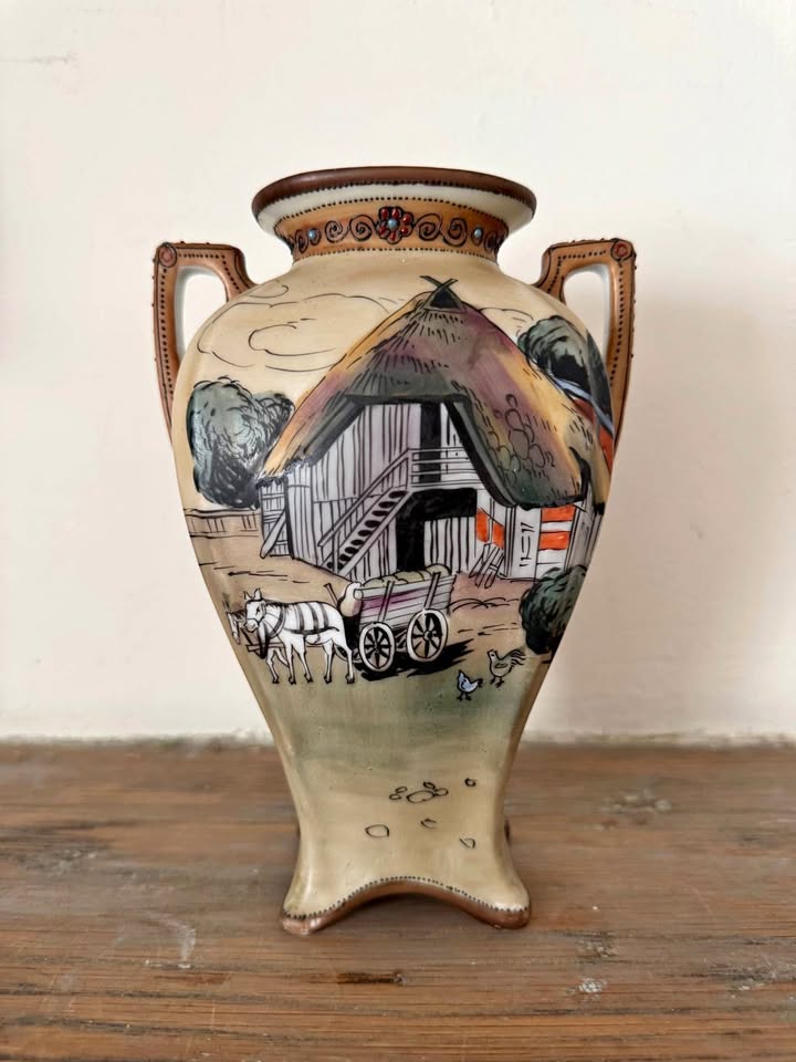RARE Antique Nippon Morimura Vase