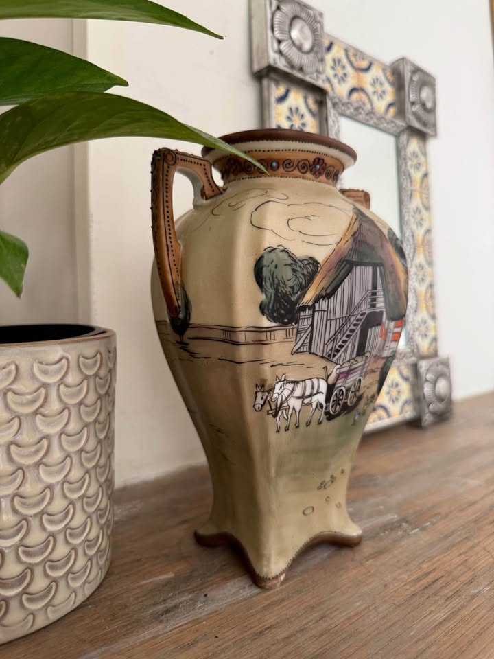 RARE Antique Nippon Morimura Vase - photo 4