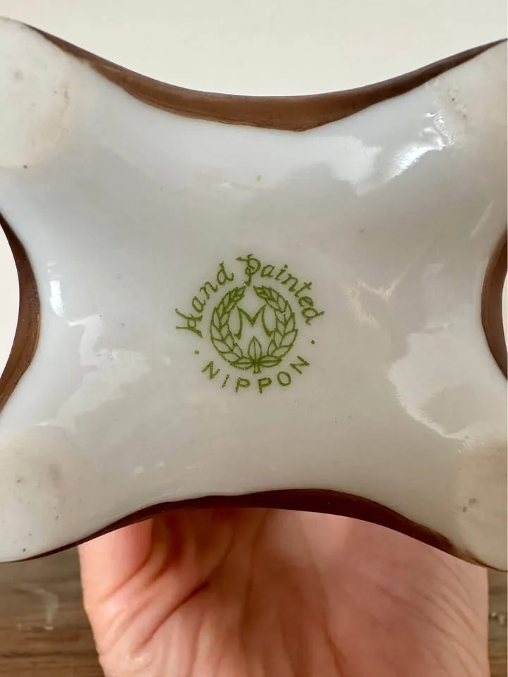 RARE Antique Nippon Morimura Vase image indicator(8)