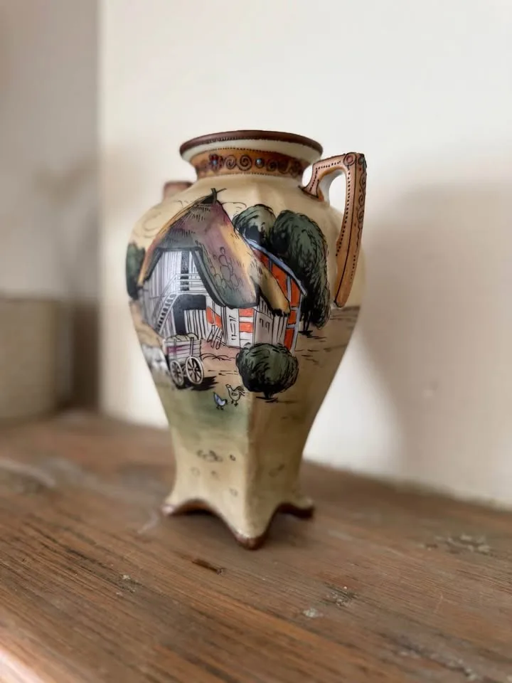 RARE Antique Nippon Morimura Vase image indicator(10)