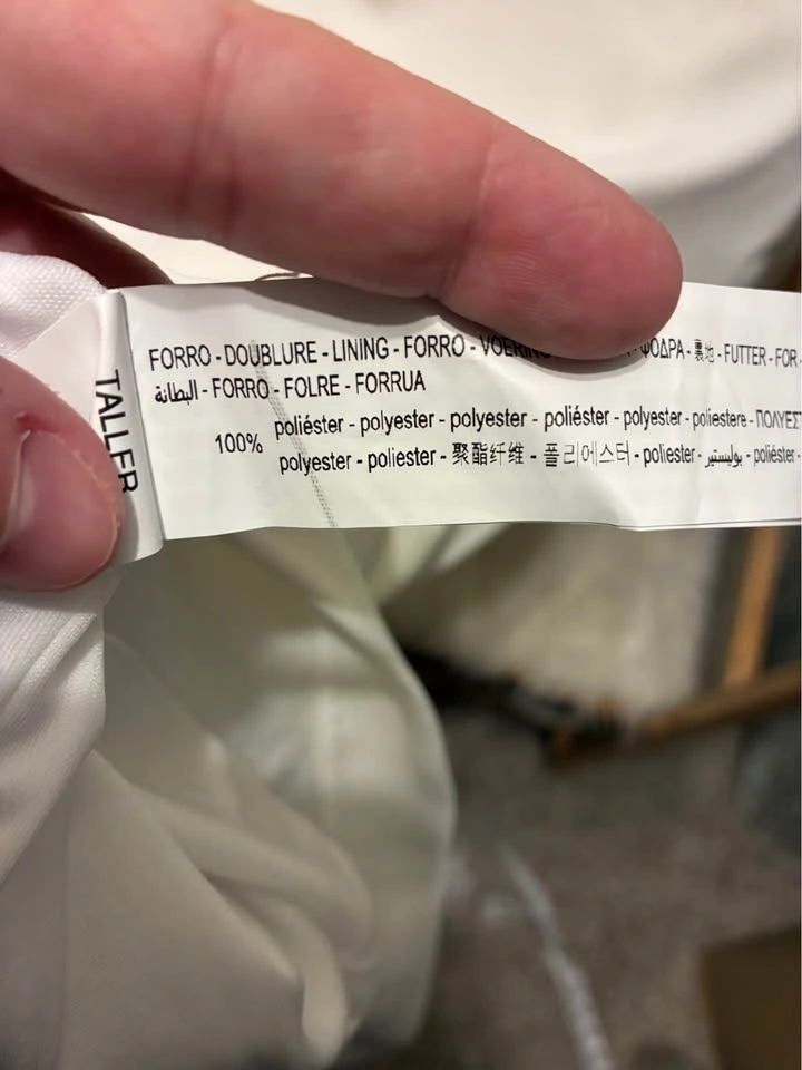 NWOT Zara White Strapless Dress size SM - photo 3