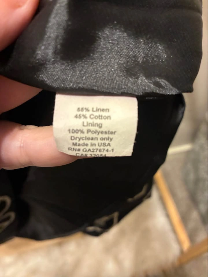 Eva Franco by Anthropologie Black Dress size 4 - photo 4