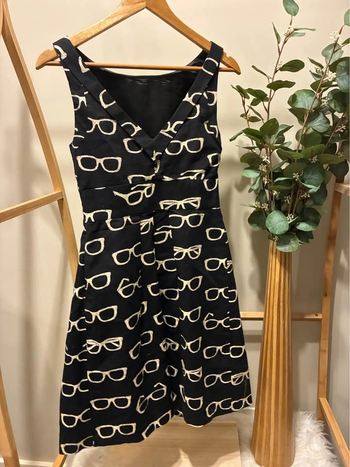 Eva Franco by Anthropologie Black Dress size 4 - photo 5