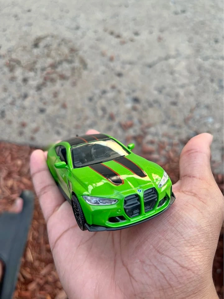 RMZ City BMW M4 CSL Green Die-Cast Car