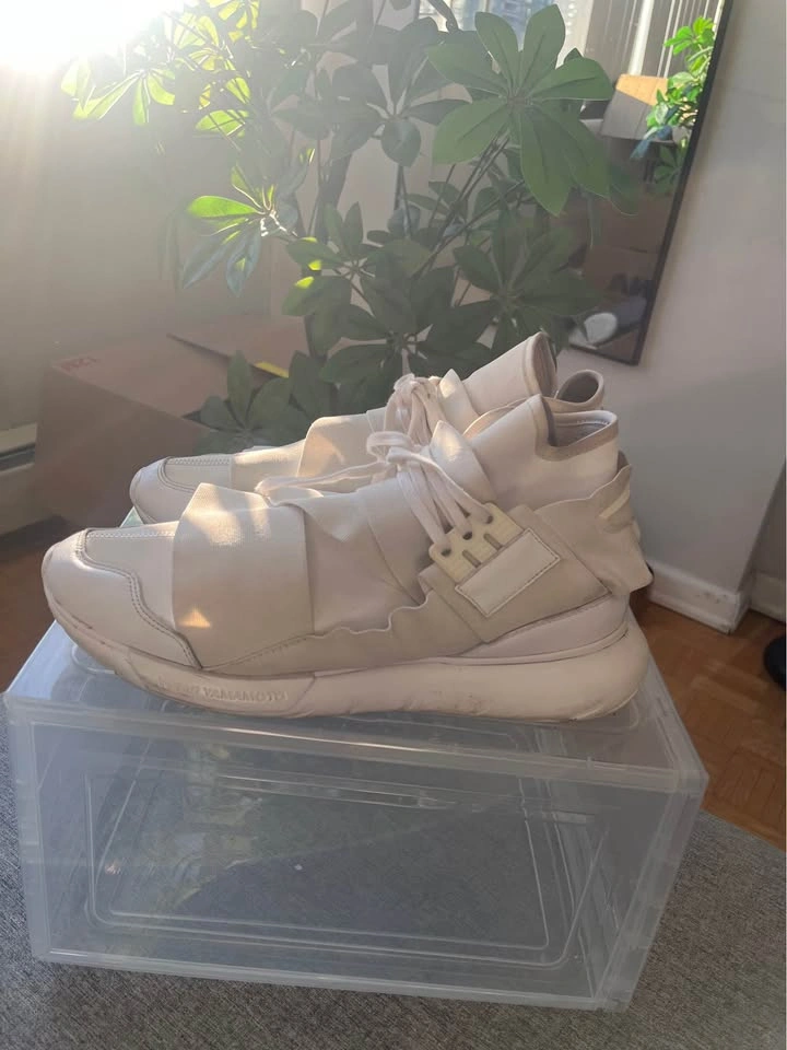 Adidas Y-3 Qasa High Triple White - photo 2